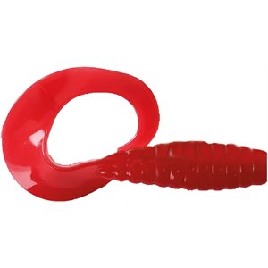 Grubs 3,5'' Red Fluo