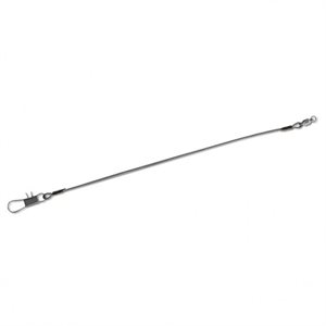 9" Wire Leader 7 branch with BBearing Swivel test 30lbs