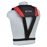 ONYX M-24 Manual Inflatable Life Jacket Red