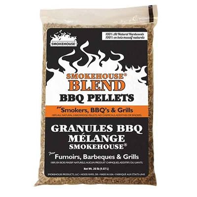 SMOKEHOUSE BBQ Pellets 5# Bag - Smokehouse Blend