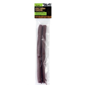 CHARD Collagen Casing, 17mm, Mahogany, 2 Pack