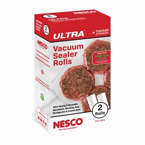 NESCO Heavy Duty Vacuum Sealer Roll- 11 x 20' 2 Roll