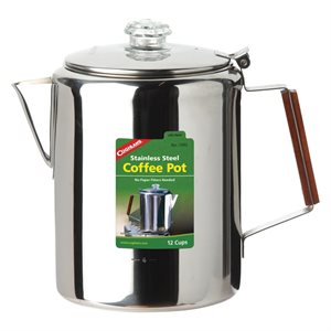 COGHLAN'S Stainless Steel Coffee Pot - 12 Cup