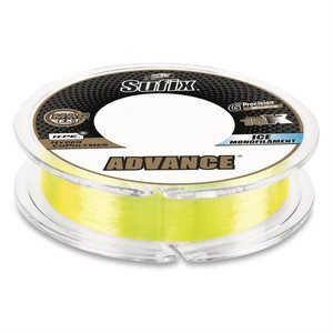 SUFIX Advance Ice Monofilament 3 lb. Neon Lime - 100 Yd