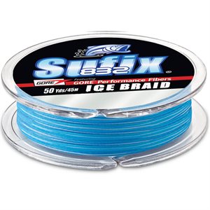 SUFIX 832 Ice Braid 30 lb. Ice Camo 50 Yd