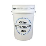 OTTER 6-Gallon Branded Fishing Bucket