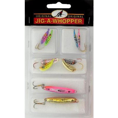 HT Jig-A-Whopper 10 Piece Gamefish Spoon Kit Assorted