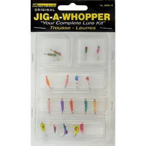 HT Jig-A-Whopper 18 Piece Panfish Lure Kit Assorted