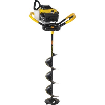 JIFFY 4G Gas Powered 4-Stroke Ice Drill with 9 Stealth S