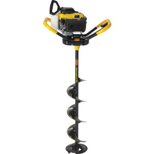 JIFFY 4G Gas Powered 4-Stroke Ice Drill with 9'' Stealth STX