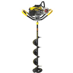 JIFFY Pro4 X-Treme Propane Powered Ice Drill with 9'' Stealt