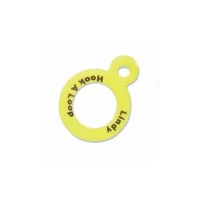 LINDY Hook-A-Loop Chartreuse 2 / Card