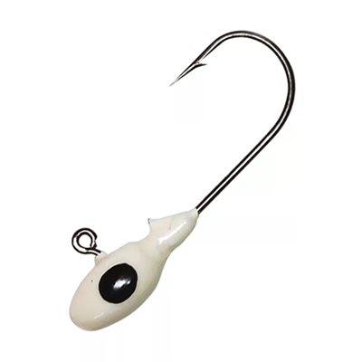 CRAPPIE PRO Mo Glo Jig Ghost Glo Size 1.3'', 1 / 16 oz