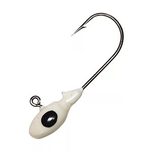 CRAPPIE PRO Overbite Sickle Jig Moglo Ghost Size 1-1 / 4'', 1 / 16 oz