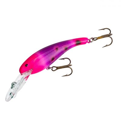 COTTON CORDELL Wally Diver Purple Salamander Size 2-1 / 2'', 1 / 4 oz