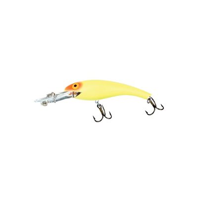 CRD Wally Diver Chartreuse Red Eye Size 3-1 / 8'', 1 / 2 oz