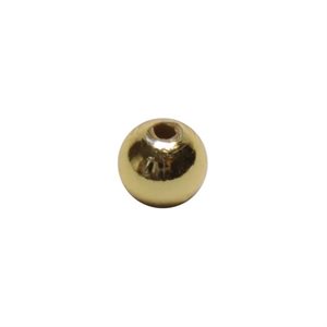 LINDY Bead Gold Metallic Size 6 mm, 