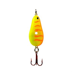 LINDY Glow Spoon Red Fire Tiger Size 1-7 / 16'', 1 / 4 oz