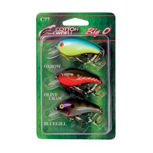 CRD Big O 3 Pack Assorted Colors Size 2-1 / 4'', 1 / 3 oz