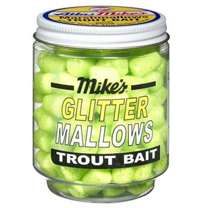 ATLAS MIKE'S Glitter Mallows 1.5 OZ. Chartreuse / Garlic