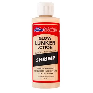 ATLAS MIKES Mike's Glow Lunker Lotion Shrimp-Glow 8 Oz