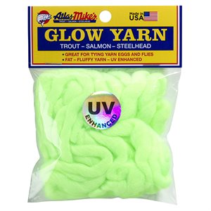 ATLAS MIKE'S UV Glow Yarn Chartreuse