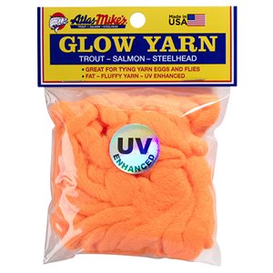 ATLAS MIKE'S UV Glow Yarn Fire Orange