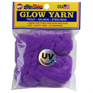 ATLAS MIKE'S UV Glow Yarn Dark Purple