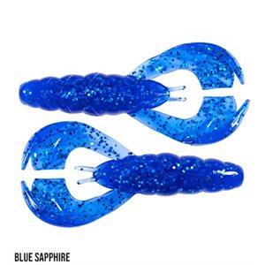 ZMAN Hella Crawz 3.75" Blue Sapphire 3 / Pack
