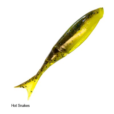 ZMAN Razor Shadz 4.5" Hot Snakes 4 / Pack