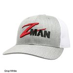 ZMAN Structured Trucker Hatz - Gray / White