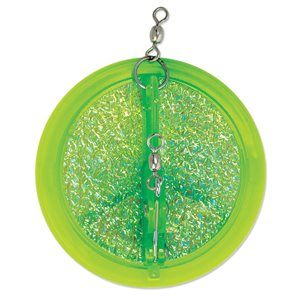 LUHR JENSEN 1 Dipsy Diver 4-1 / 8" Fish Candy Chartreuse UV