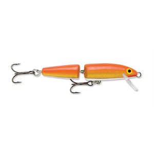 RAPALA Jointed 13 Gold Fluorescent Red