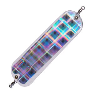 PROTROLL Prochip 8 Fin Flasher 8" Plaid On Clear Blade With