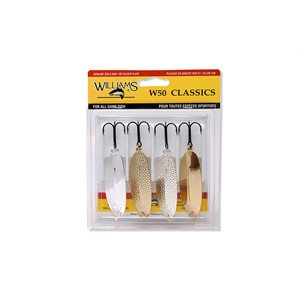 WILLIAMS W50 Classic / 4-Pack Siwash Assorted