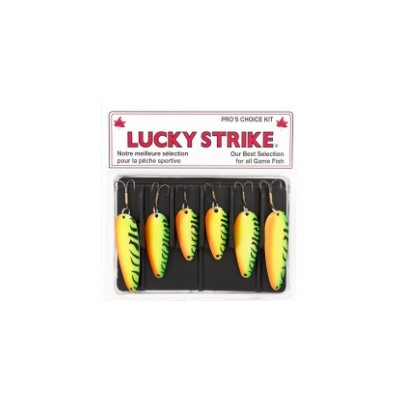 LUCKY STRIKE Fire Tiger Devil Bait Kit 6 Pack