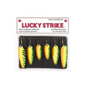 LUCKY STRIKE Fire Tiger Devil Bait Kit 6 Pack