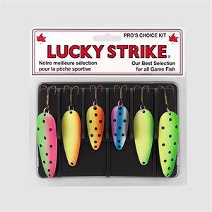 LUCKY STRIKE Trout Pack Devil Bait 6 Pack