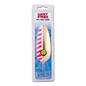 LUCKY STRIKE 4.5'' Half Wave Lure Glow Gold