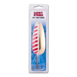 LUCKY STRIKE 4.5'' Half Wave Lure Gold
