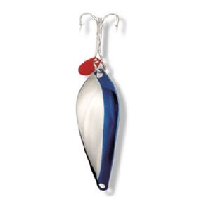 LUCKY STRIKE 1.75'' Willow Leaf Lure Nickel / Blue