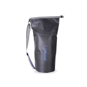 MUSTAD Dry Bag 40 L Dark Grey / Blue 500D Tarpaulin