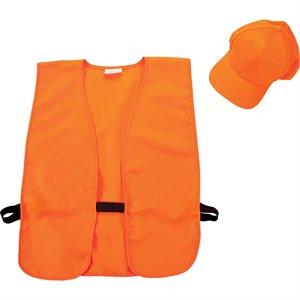 ALLEN Hat & Vest Combo Blaze Orange