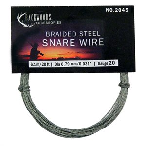 BACKWOODS Snare Wire-Braided 20'